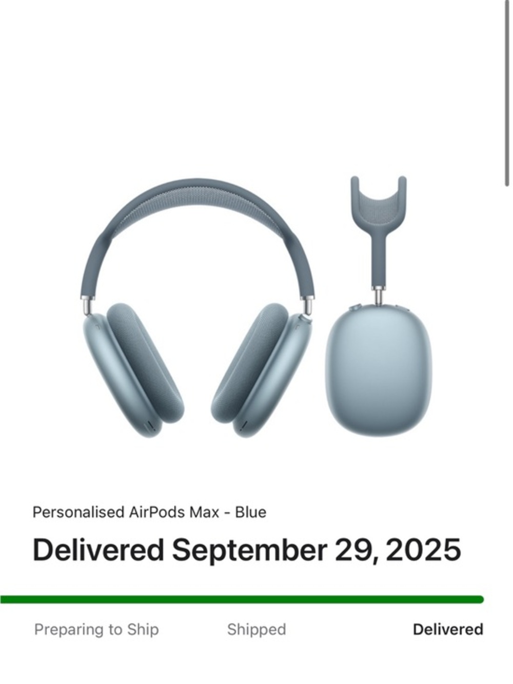Blue Apple AirPods Max